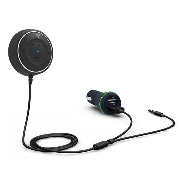Bluetooth Hand-Free Car Kit MP3 Audio AUX Receiver NFC Car Hands-Free Phone
