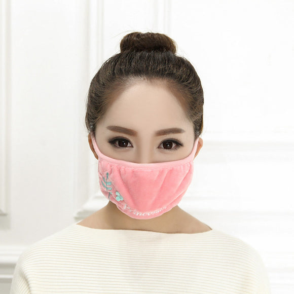 Cartoon Warm Cotton Face Mask Anti-Dust Bacteria Proof Anti-pollution