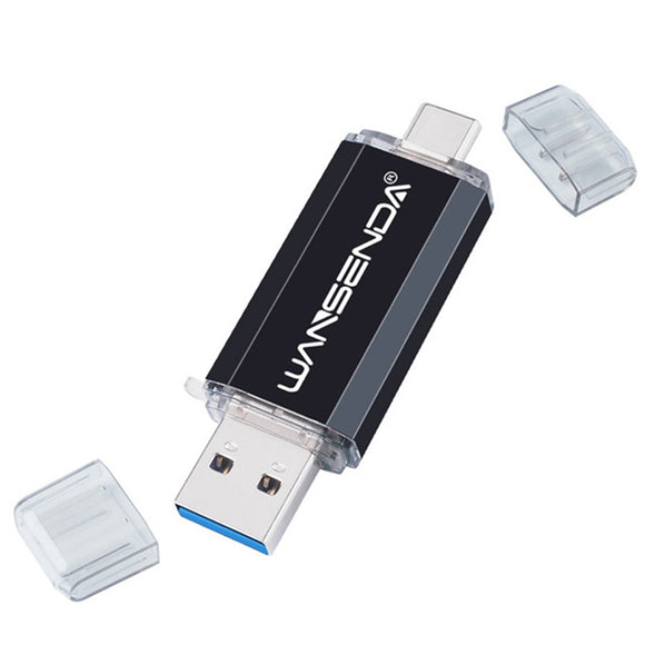 Z-Suit OTG USB Flash Drive 2-in-1 Type C Pen Drive Adapter For Huawei P30 P40 Pro Xiaomi Mi10 Redmi Note 9S
