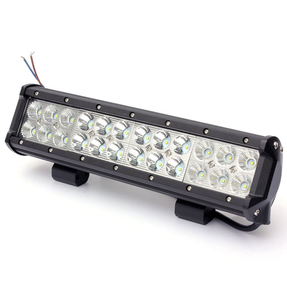 72W 5760LM LED Work Light Bar Spot Flood Beam Lamp For Jeep Off Road SUV Truck Boat