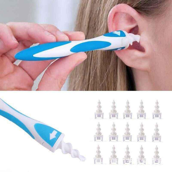 Ear Spoon Silica Gel Ear Cleaner Ear Cleaner Safety Rotary Soft Material