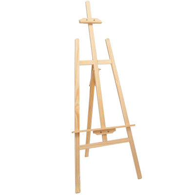 Easel Drawing Board 1.45/1.7 m Solid Wood Easel Can Lift And Lift The Display Rame Pine Tripod