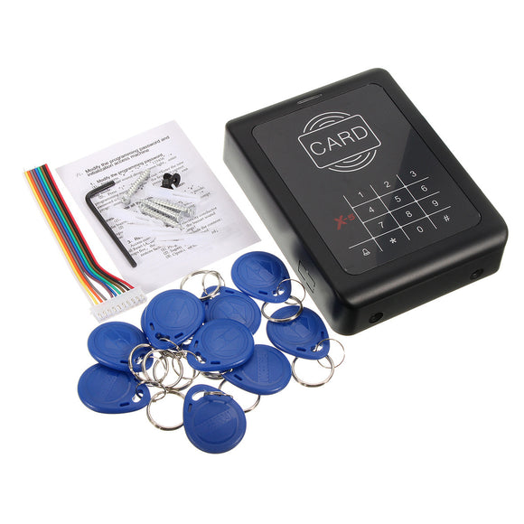 X5-ID RFID Proximity Door Entry/Lock Access Home Security Control System with 10 Key Fobs