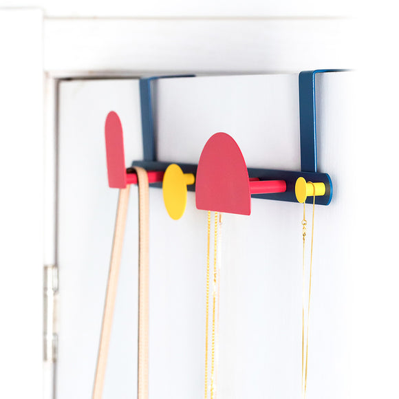 Have Fantastic Home Colored Iron Door Back Hook Over the Door Hooks Coat Hanger Door Hook Rack Wall Hanging Rack for Cloth Pants Hat Towel from Xiaomi Youpin