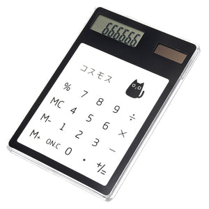 1 Piece Handheld Transparent Scientific Calculator Cute Pocket Calculator Solar Calculators School