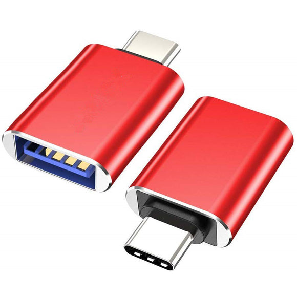 Bakeey USB Male to Type-C Female Adapter Conversion Head Fast USB 3.0 Transmission For Huawei P30 Pro Mate 30+ Xiaom MI10 Redmi Note 9S Oneplus 8Pro Nord