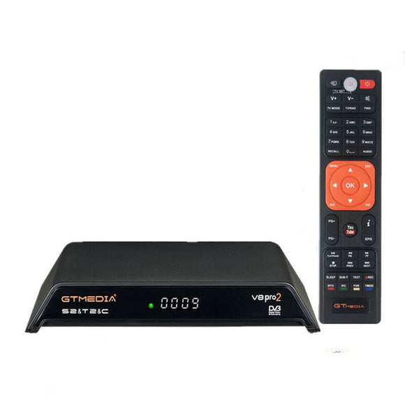 GTMEDIA V8 Pro 2 DVB-S/S2/S2X DVB-T/T2 Cable ISDB-T HD 1080P H.265 TV Signal Satellite Receiver