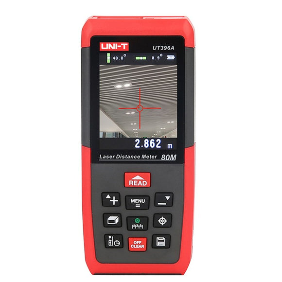 UNI-T UT396A Professional 80M Laser Distance Meter Rangefinder Angle Electronic Level