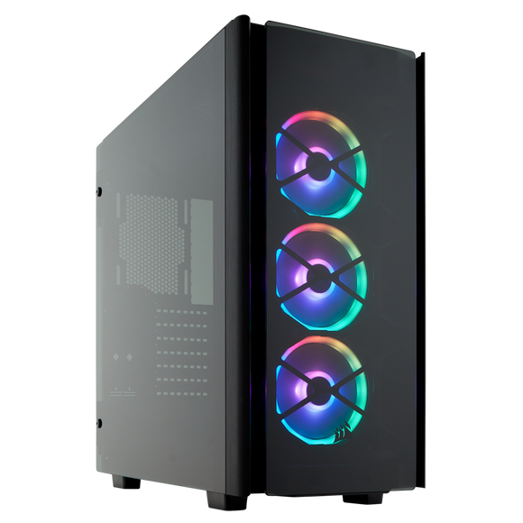 Corsair CC-9011139-WW obsidian series 500D Rgb Se Windowed ( dual sided hinged tempered glass side+front panel )