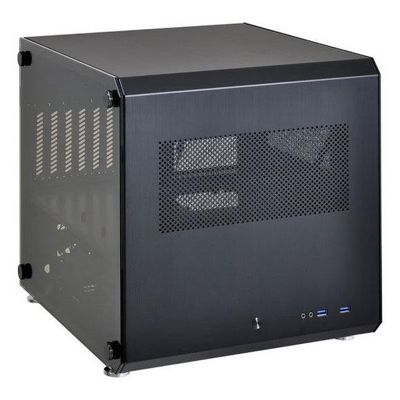 Lian-li pc-V33 , Black , with front hinge for easy access of internal components as test bench