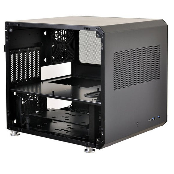 Lian-li pc-V33 , Silver , with front hinge for easy access of internal components as test bench