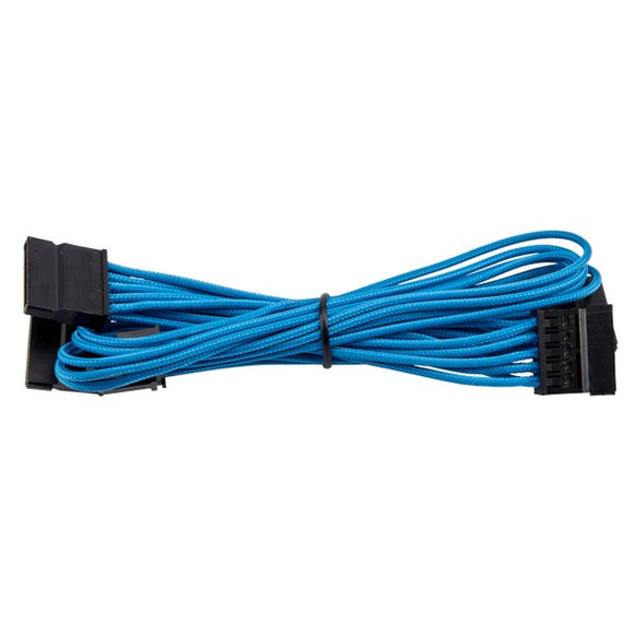 corsair CP-8920188 bLue premium individually sleeved flexible paracorded cable with cable comb - SATA