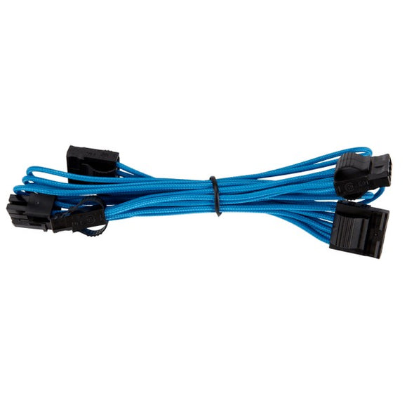 corsair CP-8920194 bLue premium individually sleeved flexible paracorded cable with cable comb