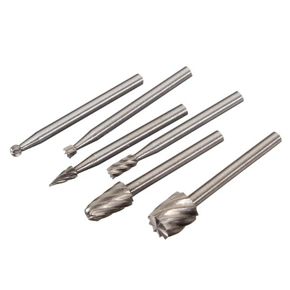 6PCS High Speed Steel Wood Cutter Machinery Finishing Accessories