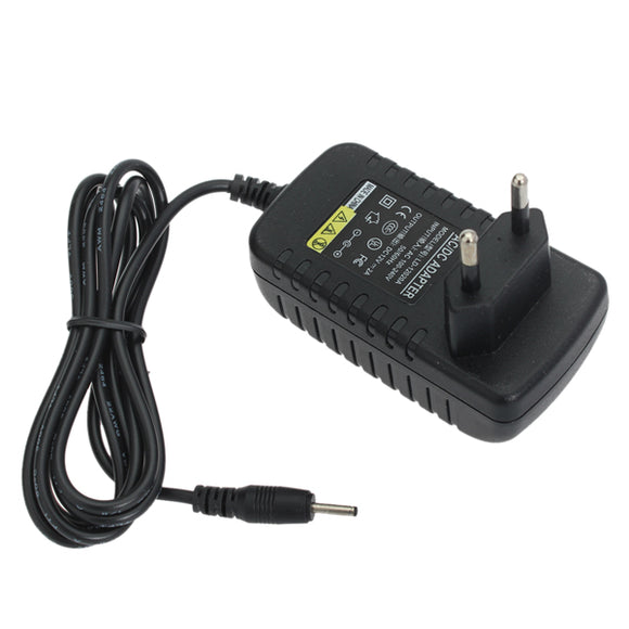 Universal EU 12V 2A Charger Adapter With USB Cable For Tablet