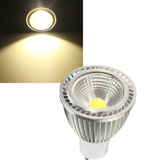 GU10 5W 500-550LM COB LED Spot Lamp Light Bulbs AC 85-265V