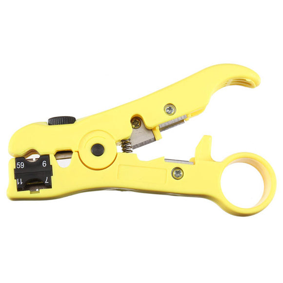 UTP STP Coaxial Cable Stripper Wire Stripping Cutting Crimping Tool