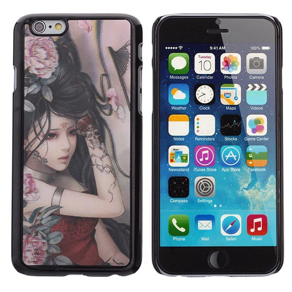 Beauty 3D Patterns Protection Case PC Back Cover For iPhone 6