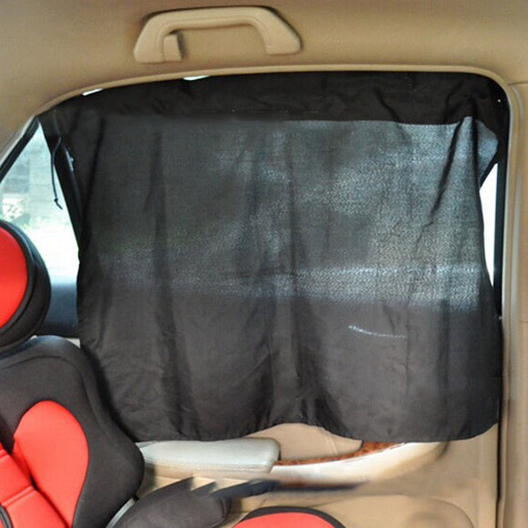 Car Sunshade Sucker Car Curtain Side Window Curtains Shade Cloth Car