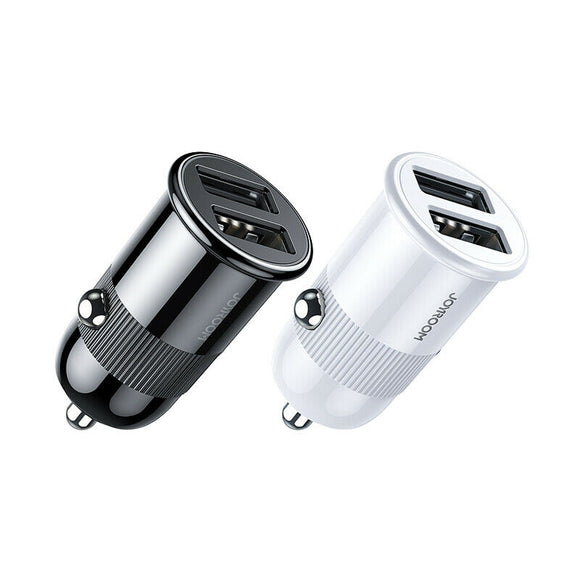 Joyroom 3.1A Fast Charging 2 Devices Simultaneously Smart Mini Car Charger