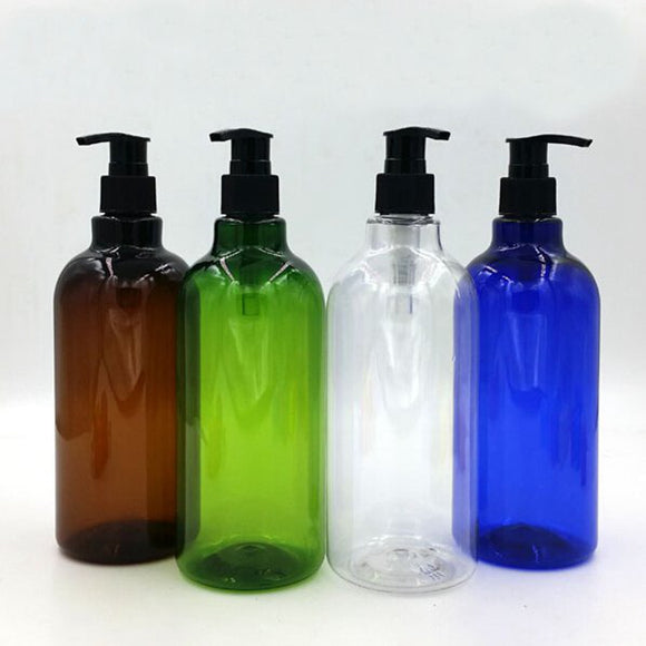New 500ML Lotion Pump Bottles Makeup Shampoo Soap Gel Travel Dispenser Container