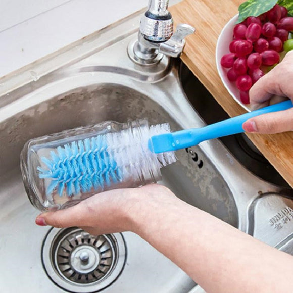 Plastic Glass Cup Cleaning Brush Kitchen Tool