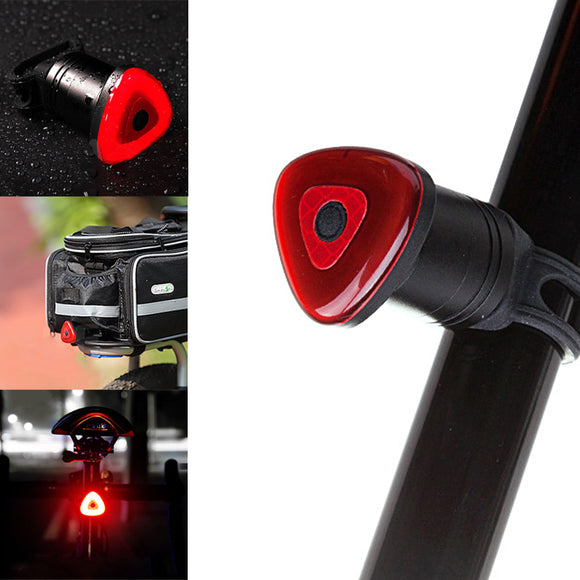 XANES STL15 Smart Brake Sensor Tail Light Bicycle Back Waterproof Safty Road Bike Cycling Motorcycle