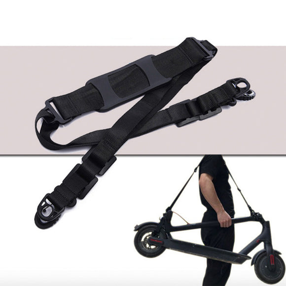 BIKIGHT Black Scooters Shoulder Support Band Adjustable Multifunction Neck Strap Belt For Xiaomi Electric Scooter