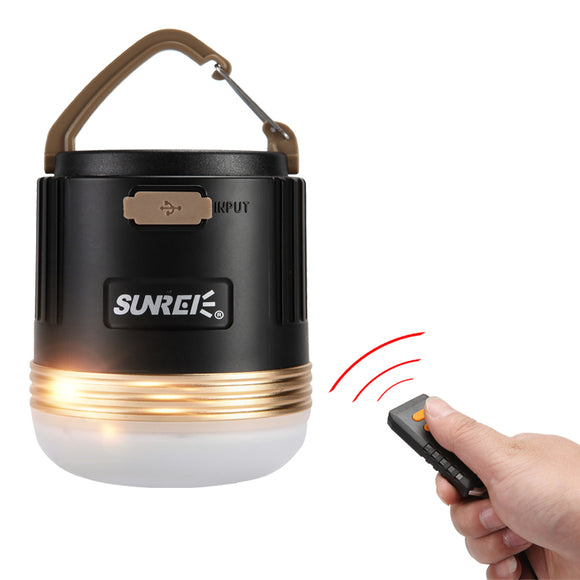 SUNREI CC3 Rechargeable Camping Emergency Light Portable LED Lamp 9900mAh Power Bank