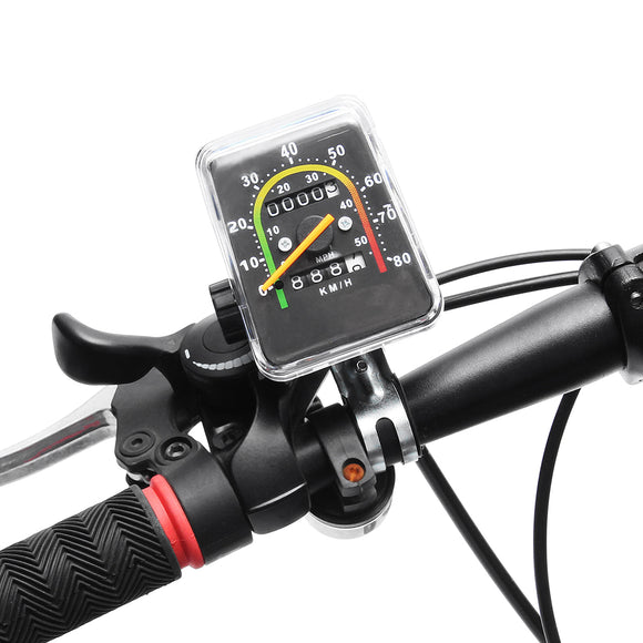 BIKIGHT Bike Bicycle Mechanical Speedometer Computer Retro Milemeter Vintage Cycling Odometer For Ro