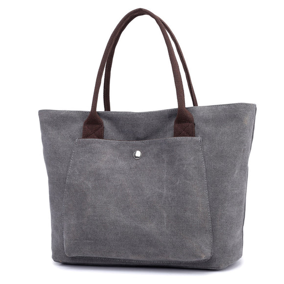 Women Canvas Large Capacity Handbag Leisure Shoulder Bag