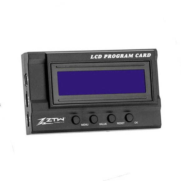 ZTW LCD Program Card for Seal Gecko Series Rc Boat Brushless Electronic Speed Control