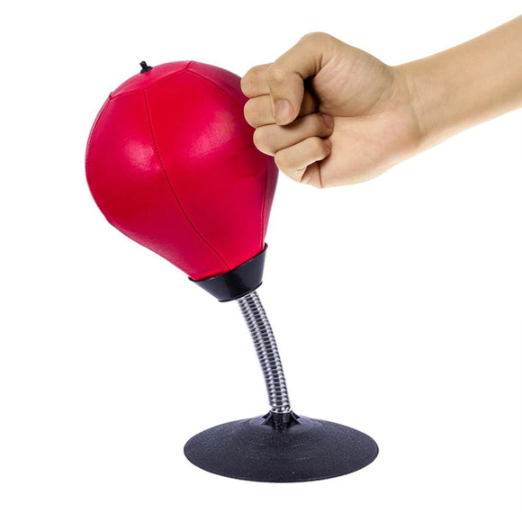 Stress Reliever Desktop Boxing Speed Ball Punching Ball with Pump