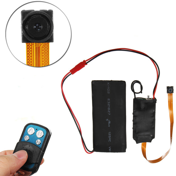 S01 1080P Wireless IP Camera Module Screw Camcorder with Remote Control