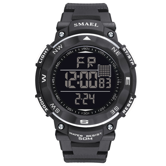 SMAEL 1235 Outdoor Sport Watch Casual Style Clock LED Digital Watches