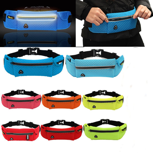 Sports Hiking Running Jogging Cycling Waist Belt Bag Pocket Mesh Pack Pouch For iPhone 6/6S Plus 6/6