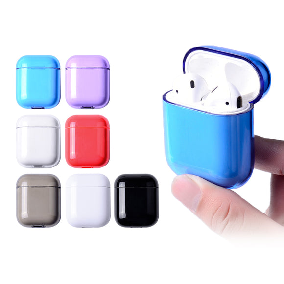 Dustproof Shockproof Hard PC Earphone Protective Case For Apple AirPods