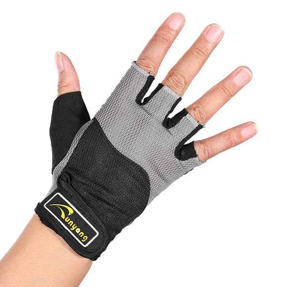 Mumian F03 Gym Cycling Fitness Half Finger Sports Gloves - 1 Pair
