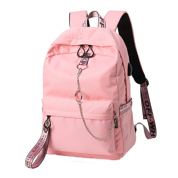 17 Inch Laptop Backpack Multifunction USB Bag Travel School Bags Polyester Camping Pack