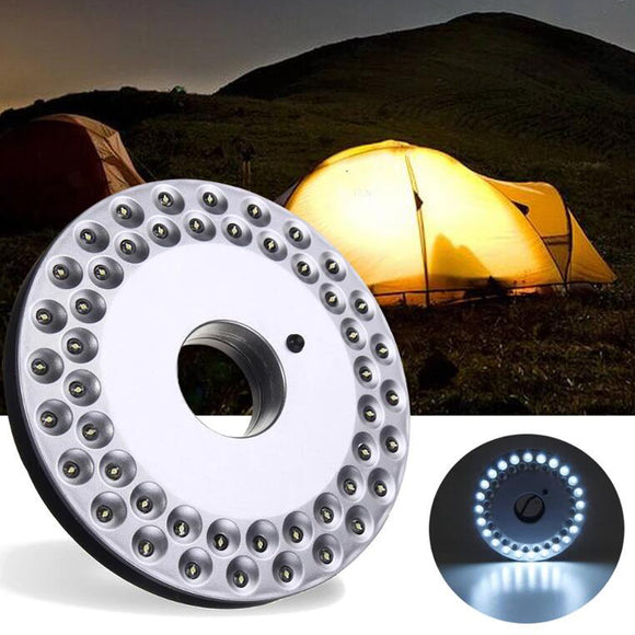 48 LED Camping Light Tent Lamp Outdoor Emergency Umbrella Light Battery Power With 3 Modes