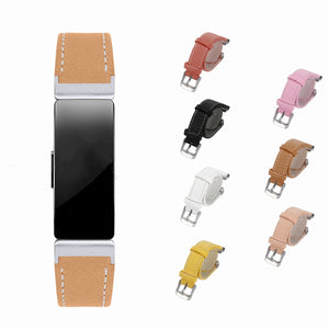 KALOAD Leather Watch Band Bracelet Strap Replacement for Fitbit Inspire Smart Watch