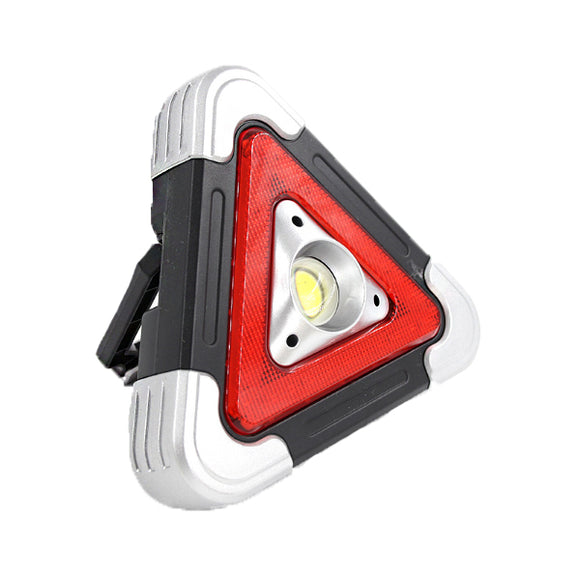 IPRee LED COB USB Solar Work Light Caution Lamp 5 Modes Outdoor Camping Emergency Lantern