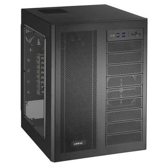 Lian-li pc-D600 server cabinet case , Windowed side panel , Silver , no psu