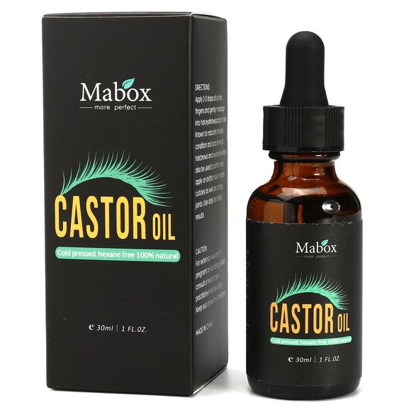 Mabox 30ml Hair Eyelash Brow Growth Enhancer Skin Care Essential Oil Set