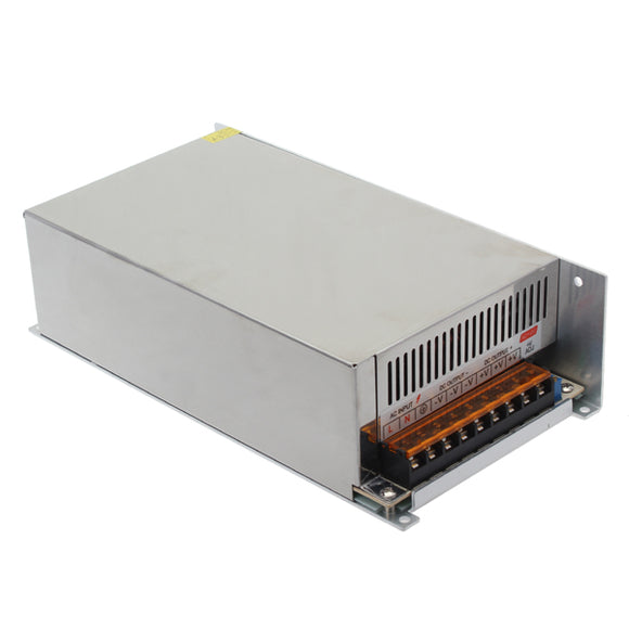 Excellway AC 115-230V to DC 12V 50A 600W Switching Power Supply Driver For LED Strip Light