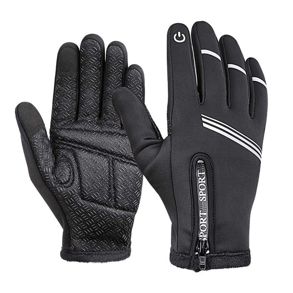 WHEEL UP Touch Screen Full-finger Cycling Bicycle Gloves Windproof Thermal Bike Xiaomi Motorcycle
