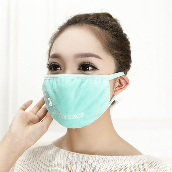 Warm Cotton Coral Velvet Winter Face Mask for Autumn And Winter