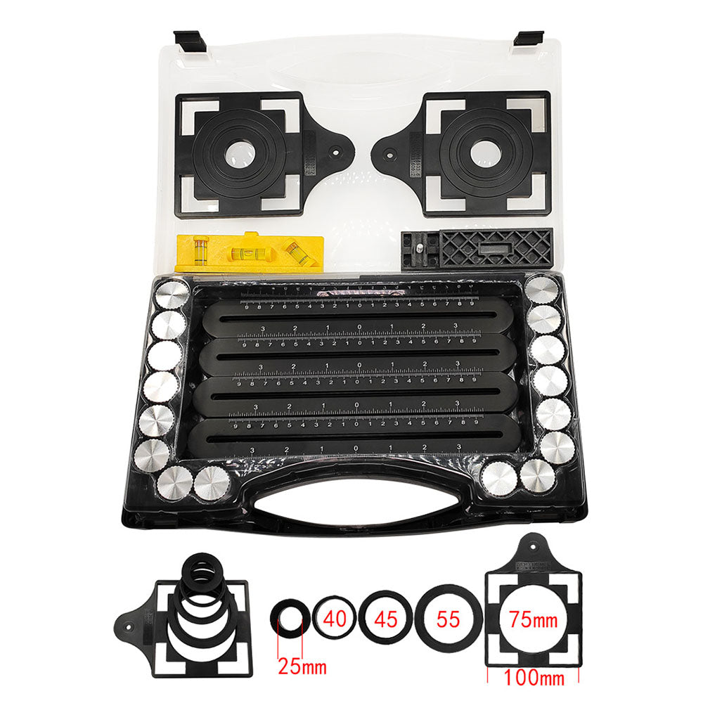 12Folding Tile Template Tool Measuring Tool Protractor MultiAngle Ru