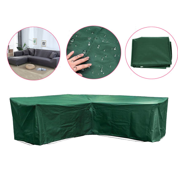 Outdoor L Shape Sofa Furniture Cover Rattan Cube Garden Patio Waterproof Dustproof Protector