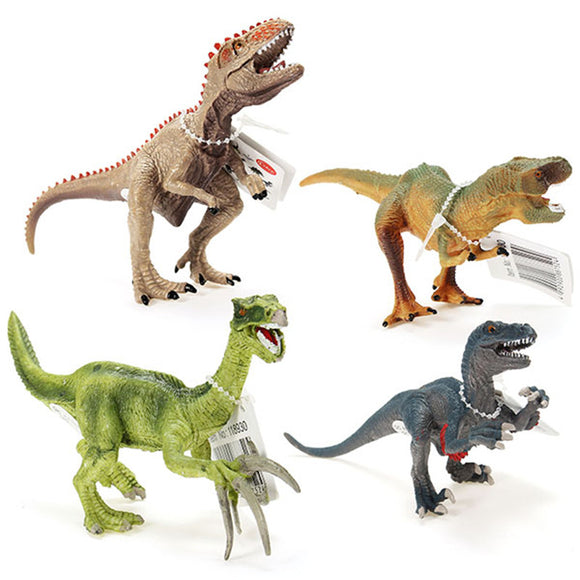 Cikoo 4Pcs/Set Jurassic World Park Plastic Dinosaur Model Toys Kids Gifts